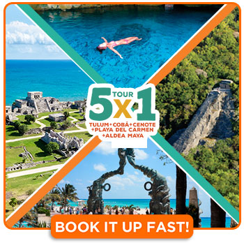 5 in 1 tours tulum coba cenote playa del carmen