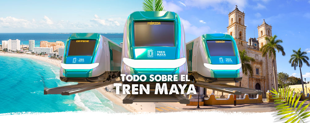 El Tren Maya en Cancun y Tulum