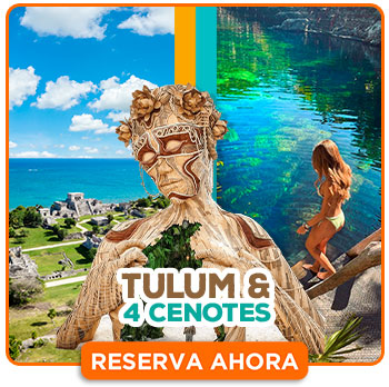 Tour a Tulum y a 4 diferentes cetnoes en Riviera Maya